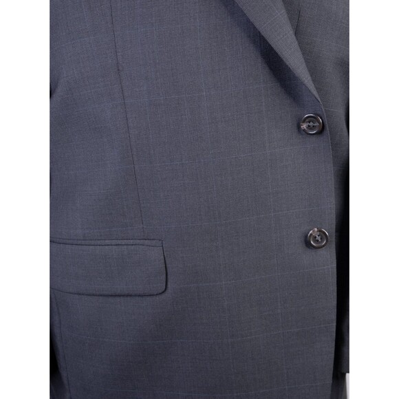 Lauren Ralph Lauren Sport Coat Mens Size 50R/S Gray Two Button Blazer Jacket - Picture 3 of 14